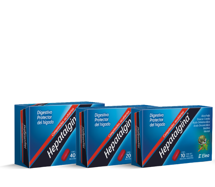 Hepatalgina Comprimidos x 10, 20 y 40