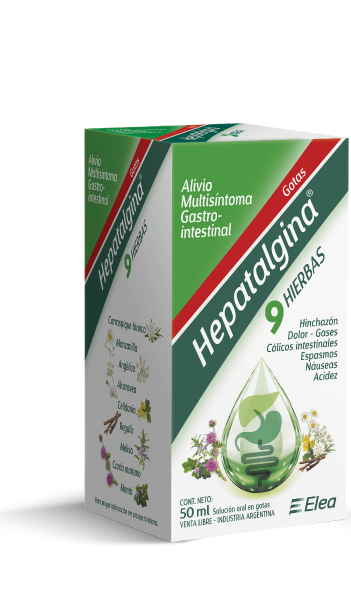Hepatalgina 9 Hierbas Gotas x 50ml